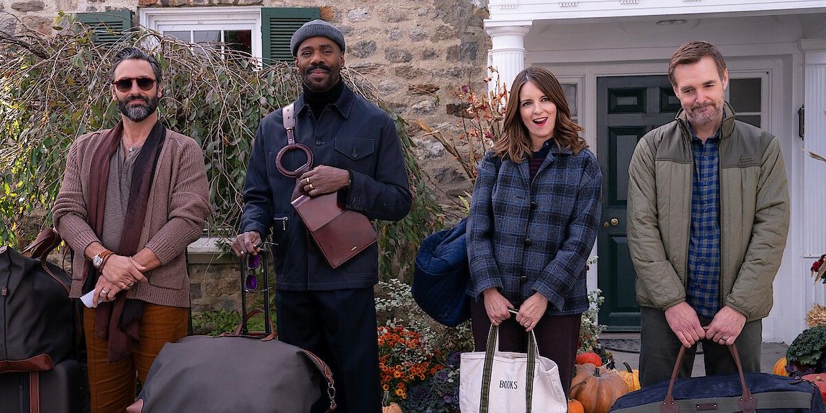 Tina Fey, Will Forte y Coleman Domingo en The Four Seasons