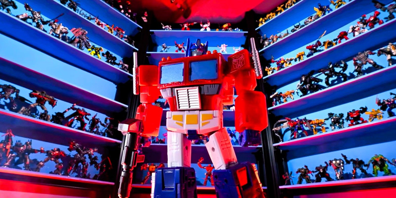 Optimus Prime from We Are Not Alone Transformers stop-motion video