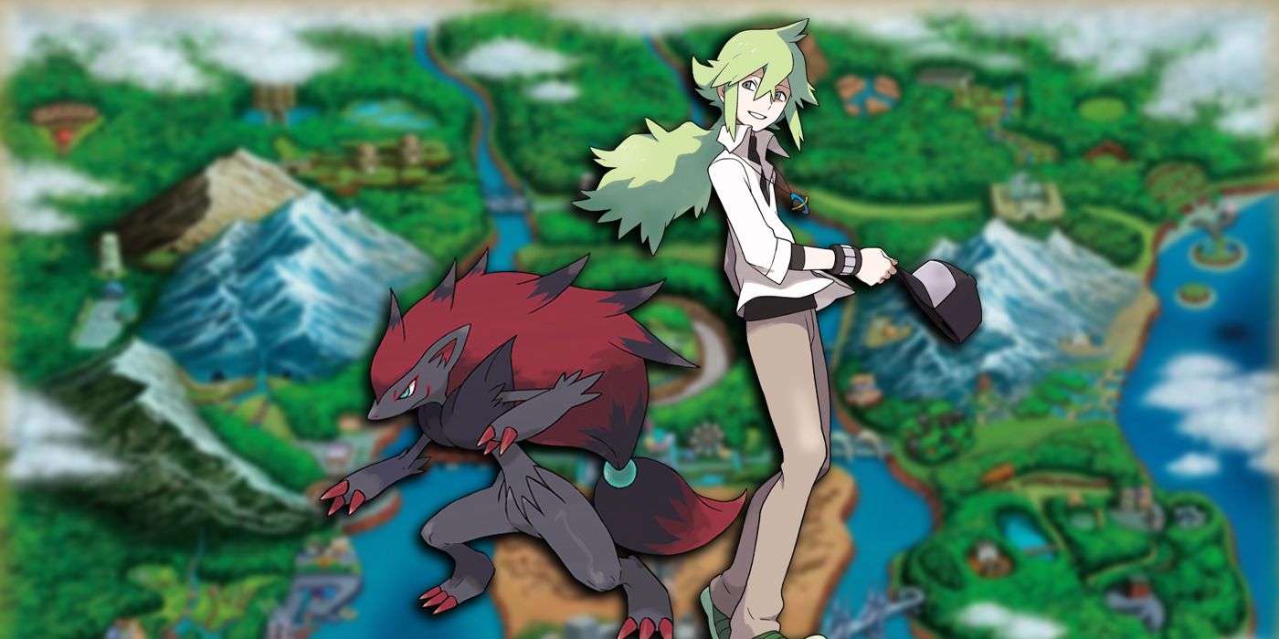 Pokémon preto e branco, unova, zoroark, n