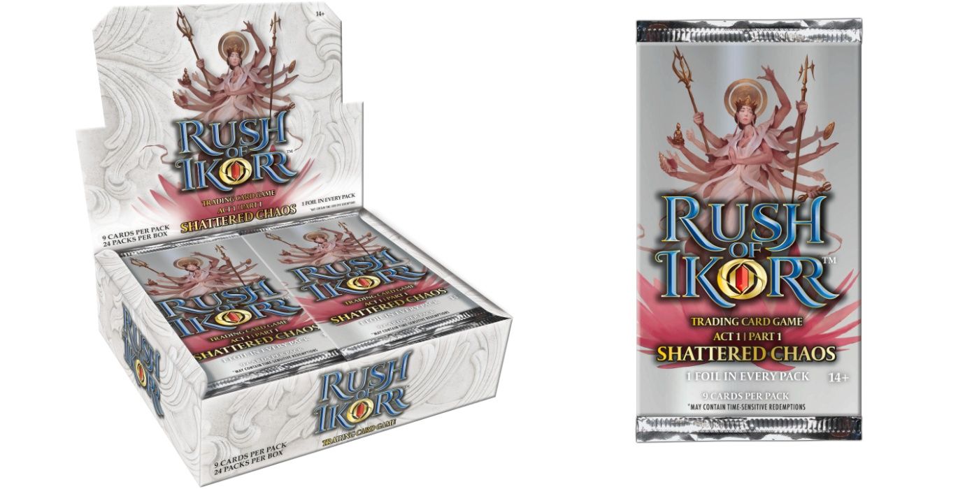 Upper Deck Rush of Ikorr Booster Packs and Box