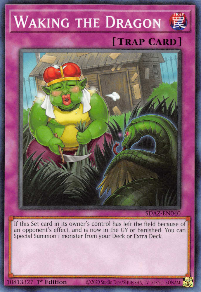 Yu-gi-oh'daki ejderhayı uyandırmak! TCG/OCG.