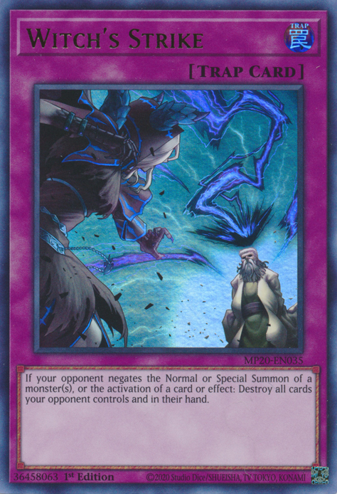 Cadı Yu-Gi-Oh'daki grevi! TCG/OCG.