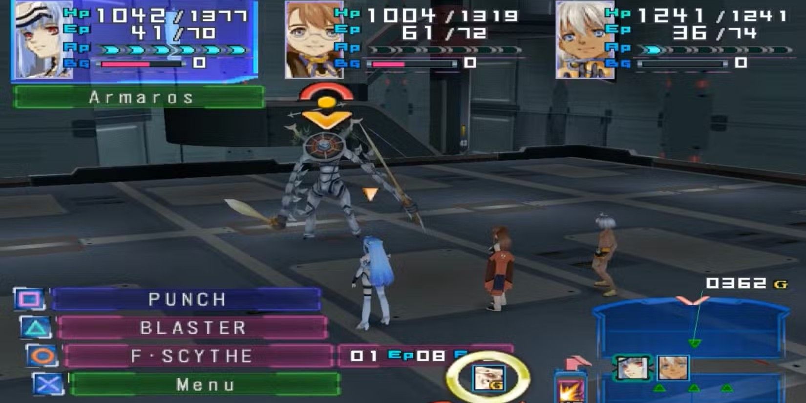 Combate do episódio de Xenosaga I