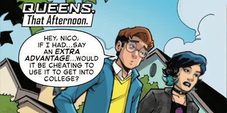 بيتر باركر يتفاعل مع محيطه في العدد الثالث