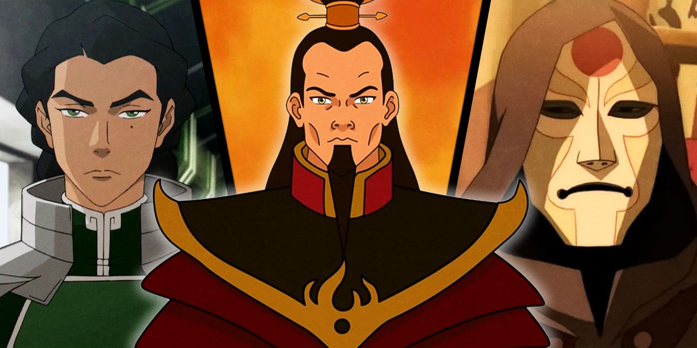 Imagens de Ozai, Amon, Kuvira em Avatar: The Last Airbender