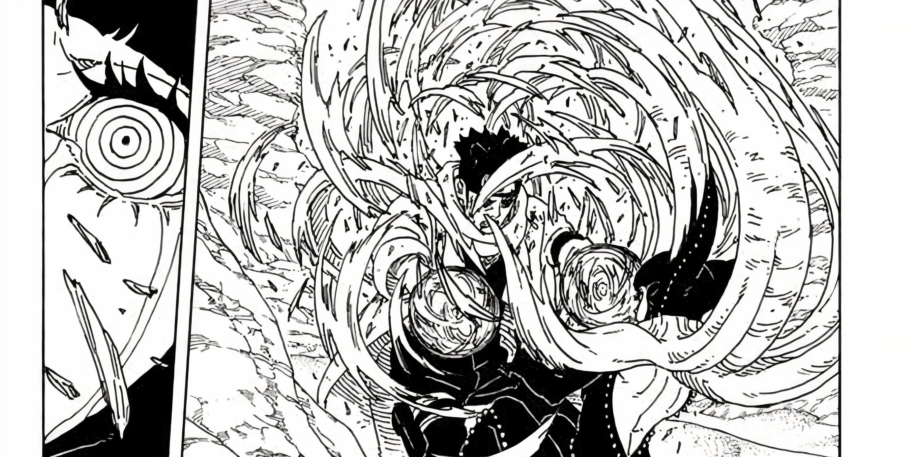 Konohamaru usa o Rasengan em Matsuri em Boruto: Two Blue Vortex