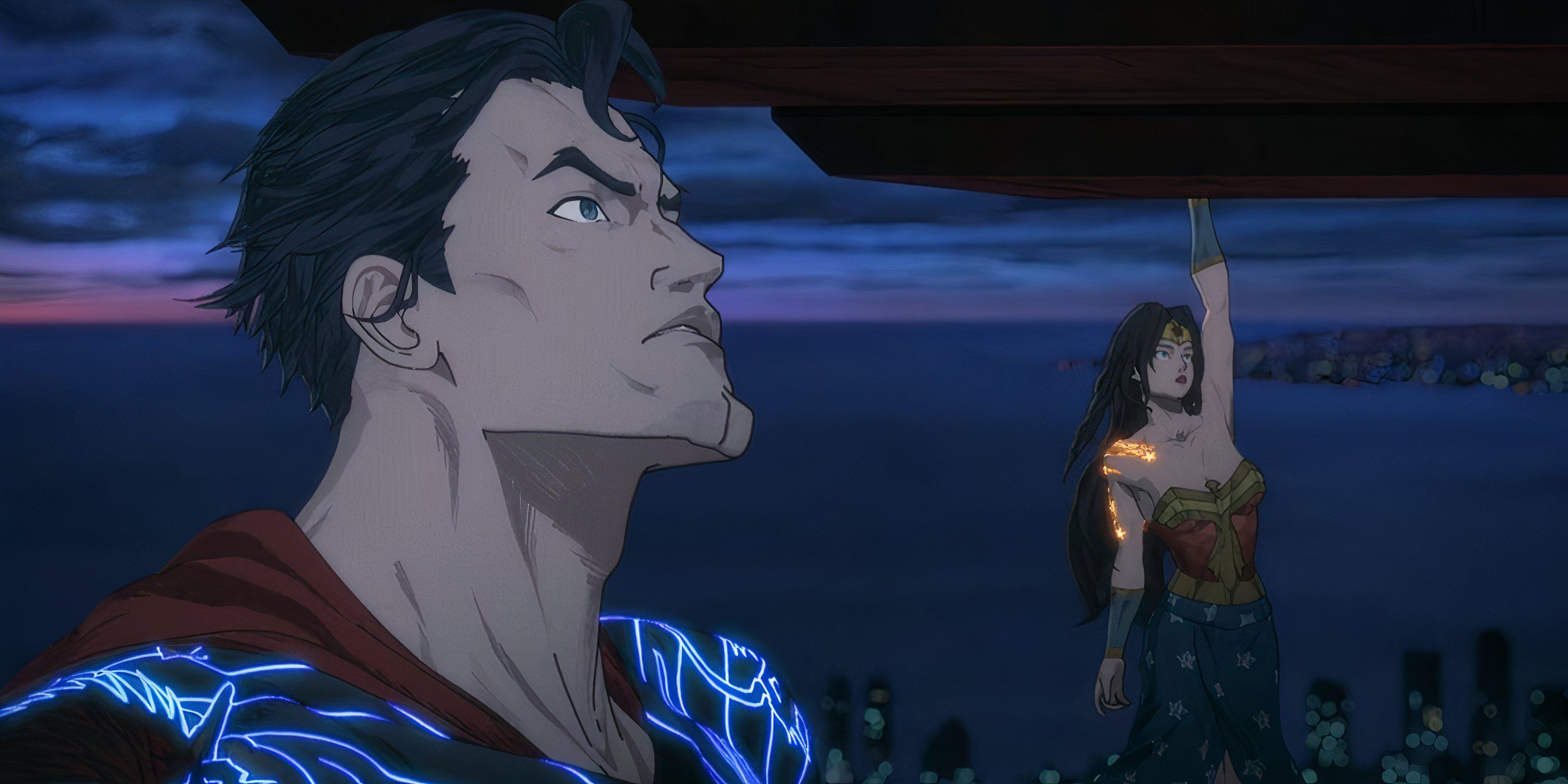 Super -Homem e Mulher Maravilha salvam o Japão em Batman Ninja vs. Yakuza League