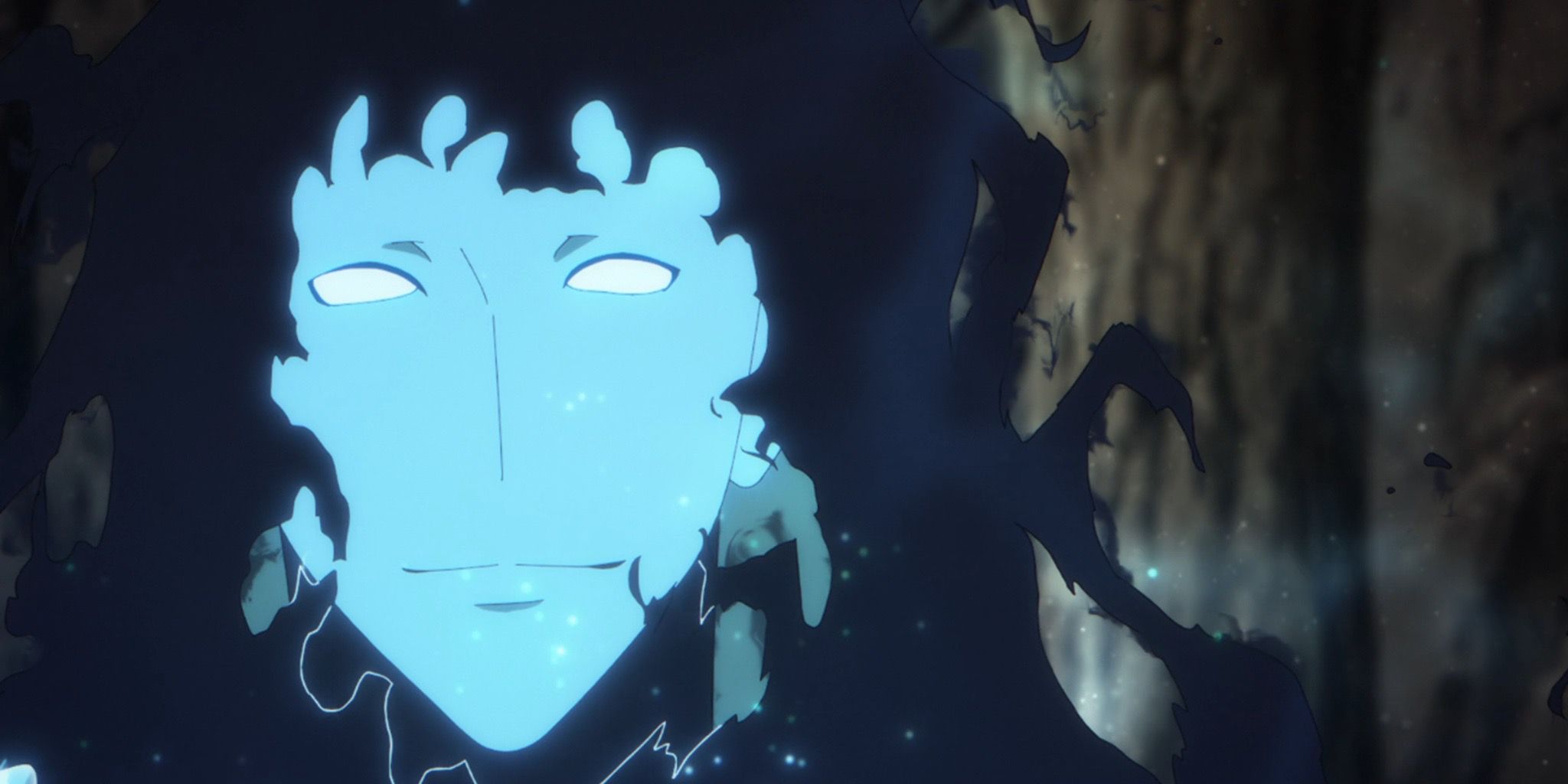 Min Byunggyu sonríe a Baek Yoonho en el Episodio 13 de Solo Leveling Temporada 2