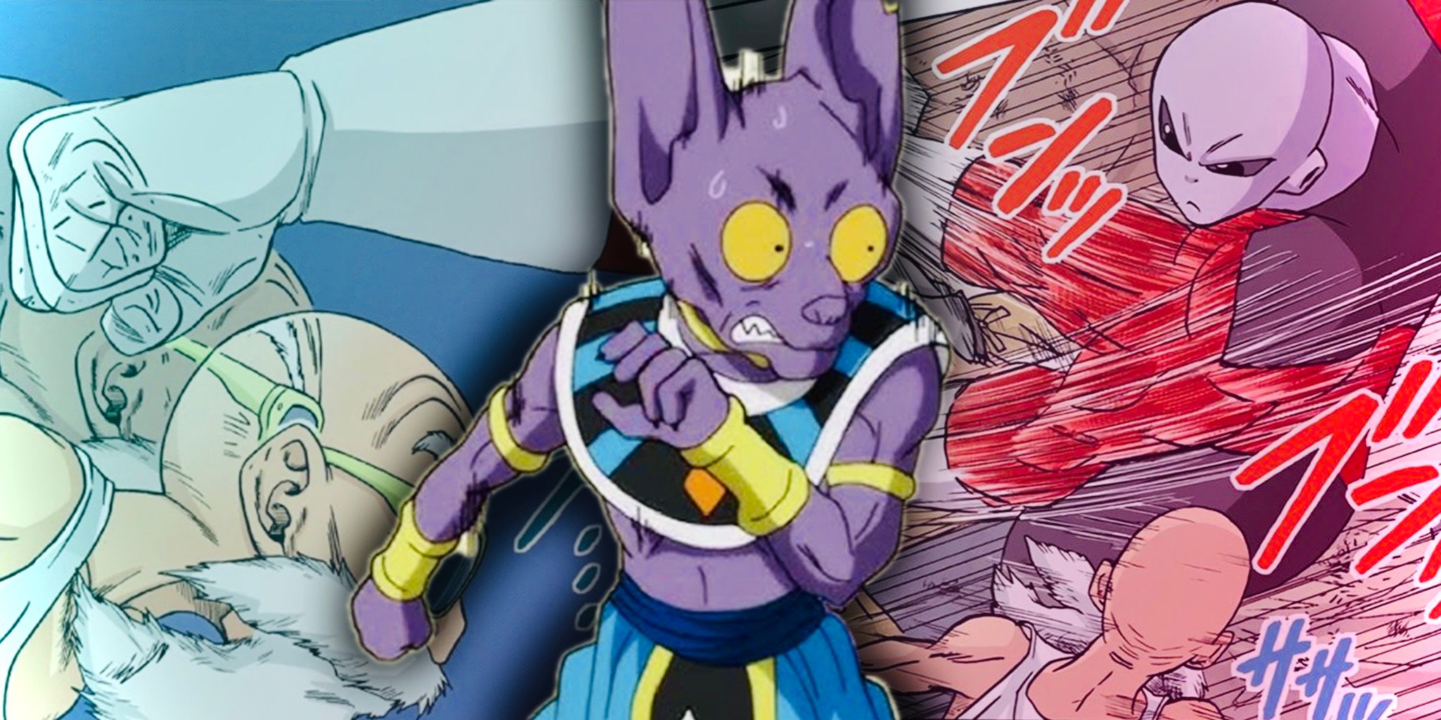 Beerus is shocked at Roshi’s fight with Jiren in Dragon Ball Super