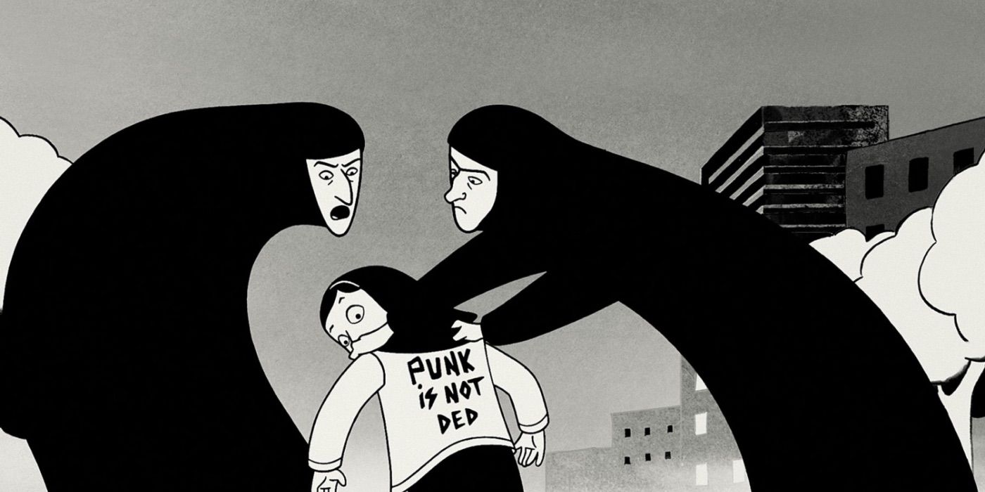 A scene from Persepolis