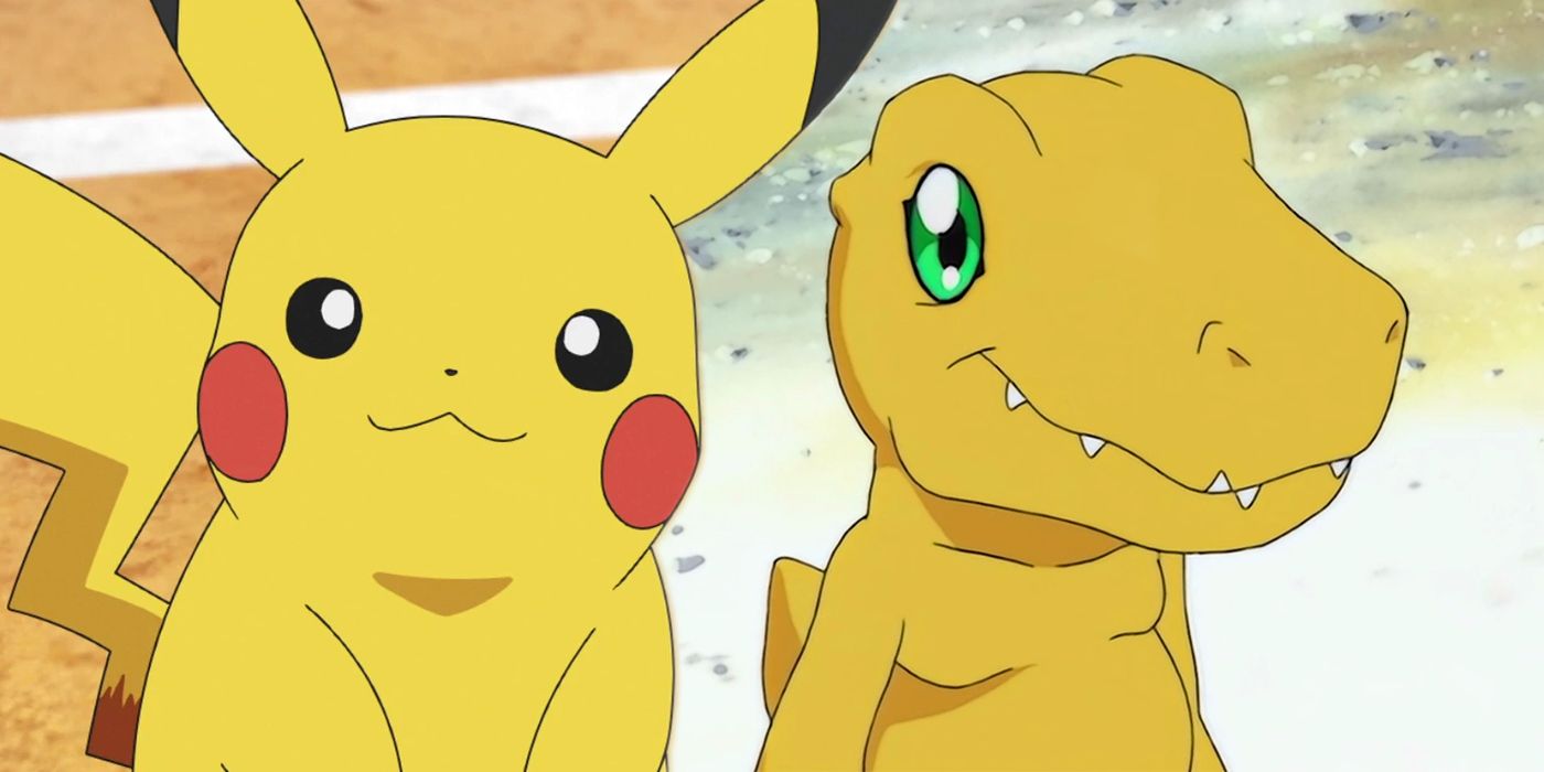 Agumon Digimon, Pikachu Pokemon
