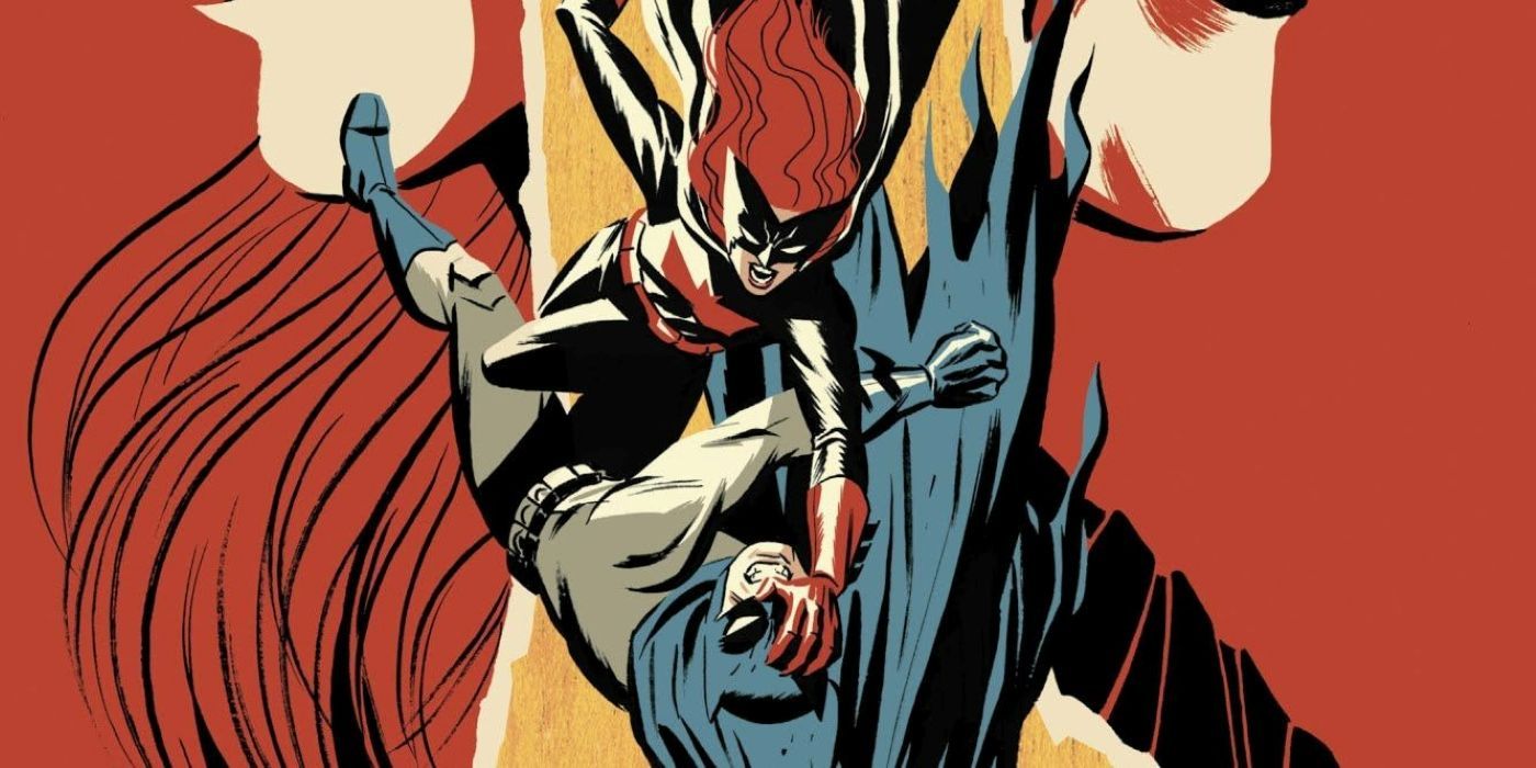 Batwoman-Batman dövüş başlıklı