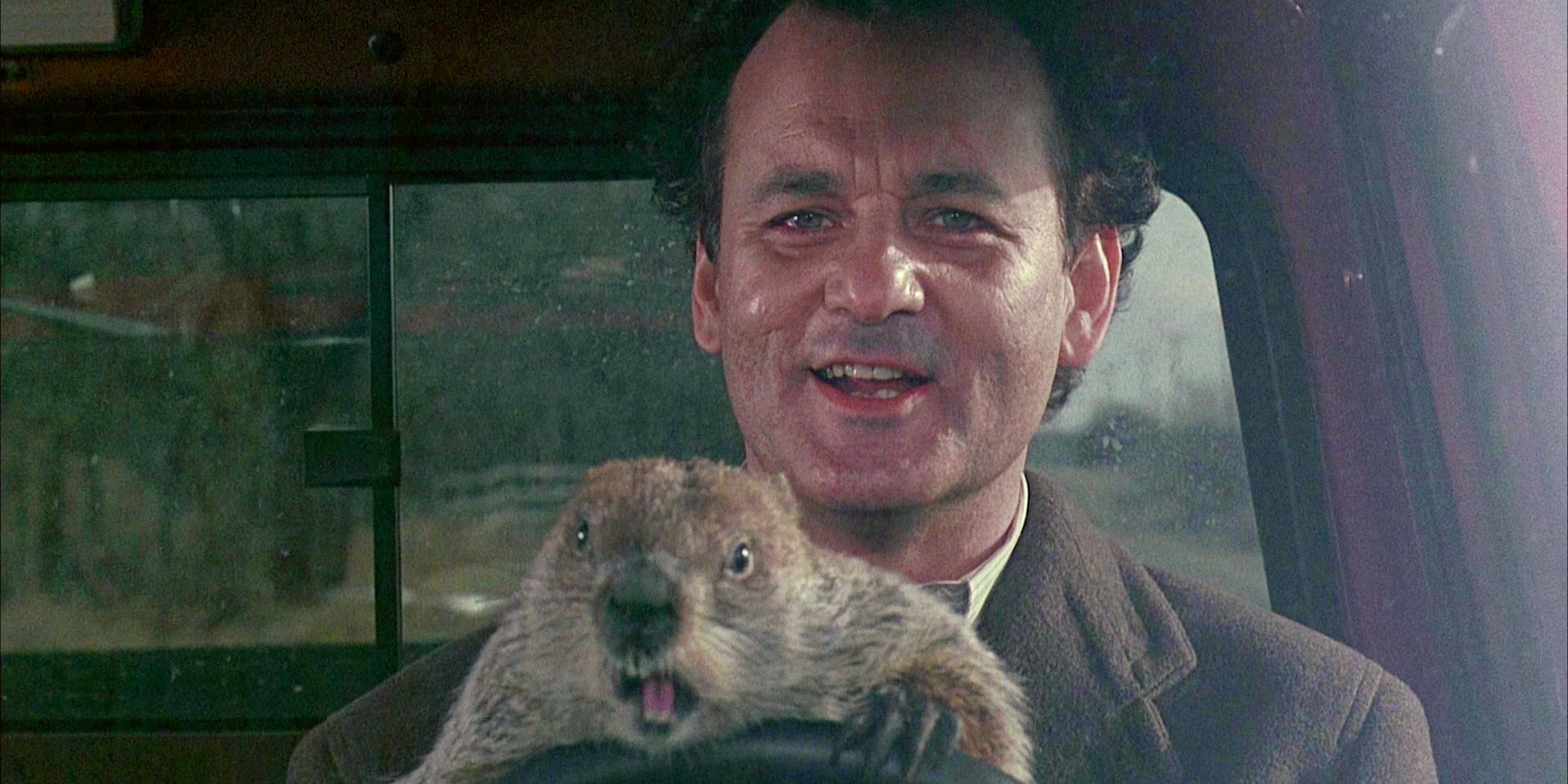 Bill Murray in Groundhog Day