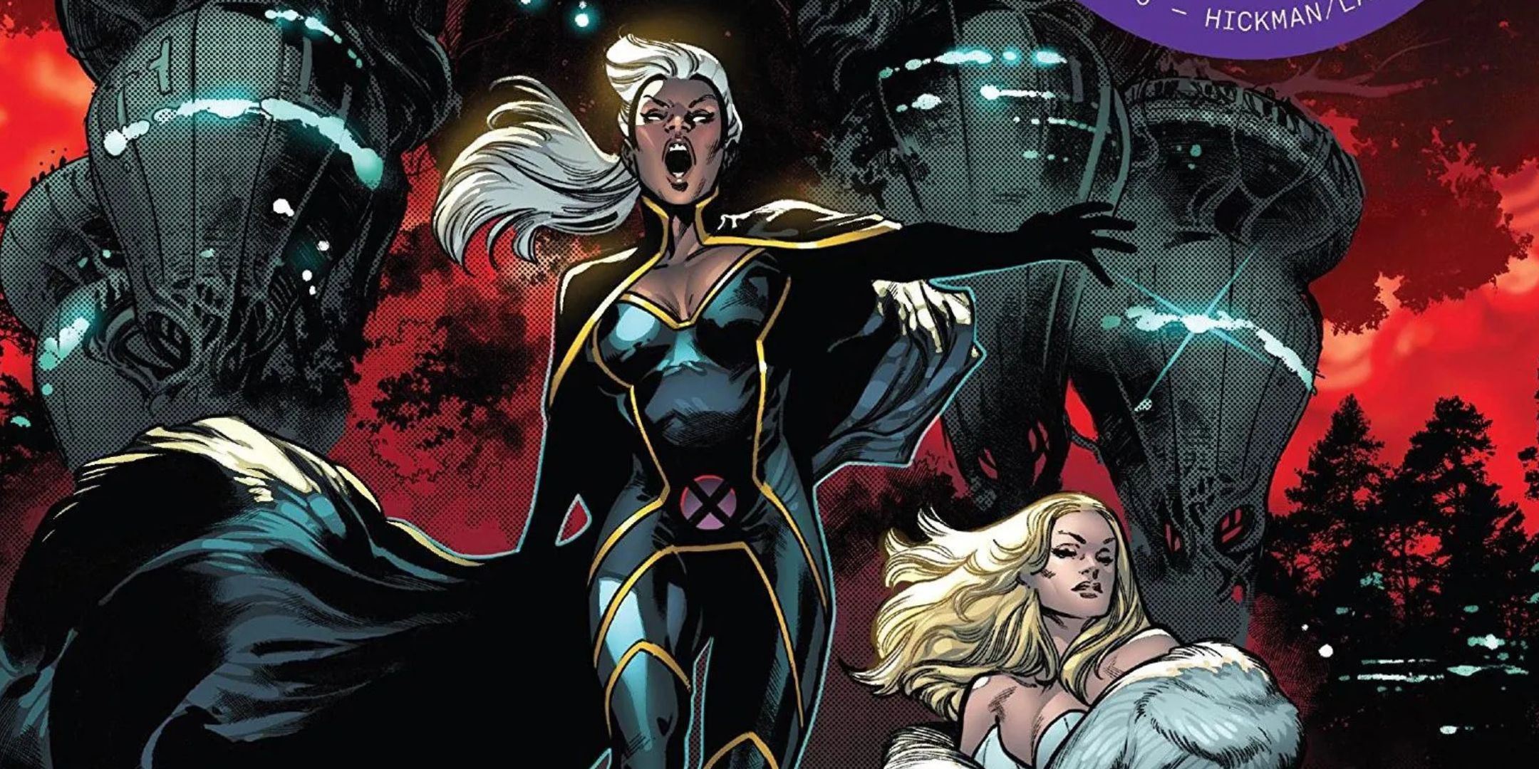 Storm and Emma Frost address Krakoa