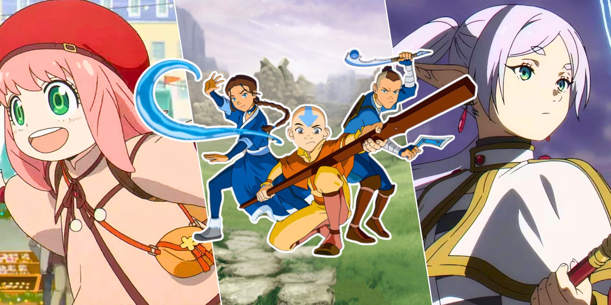 Imagem personalizada de Anya, Team Avatar, Frieren