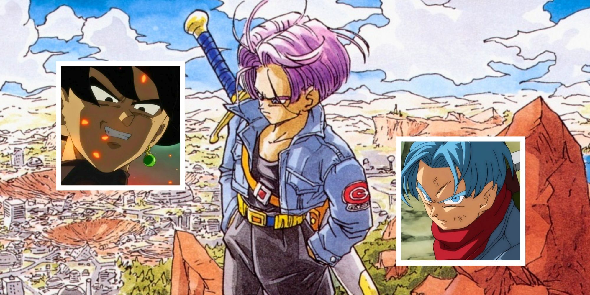 Imagem personalizada de Dragon Ball Z Shin Budokai Outra estrada e Goku Black de Dragon Ball Super
