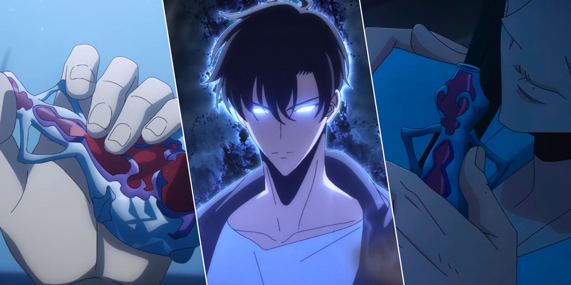 Imagem personalizada do elixir da vida, Jinwoo, Jinwoo dá à mãe o elixir da vida