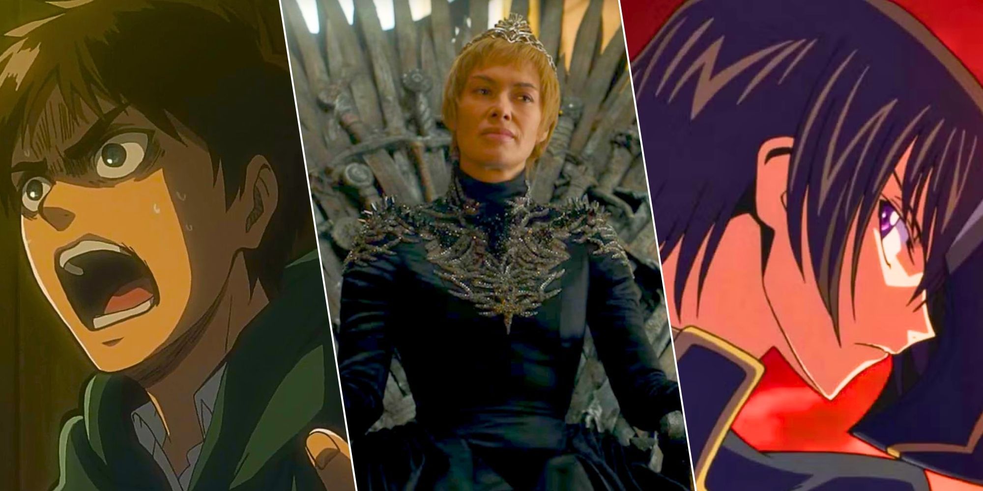 Custom Image of Eren, Cersei, Lelouch