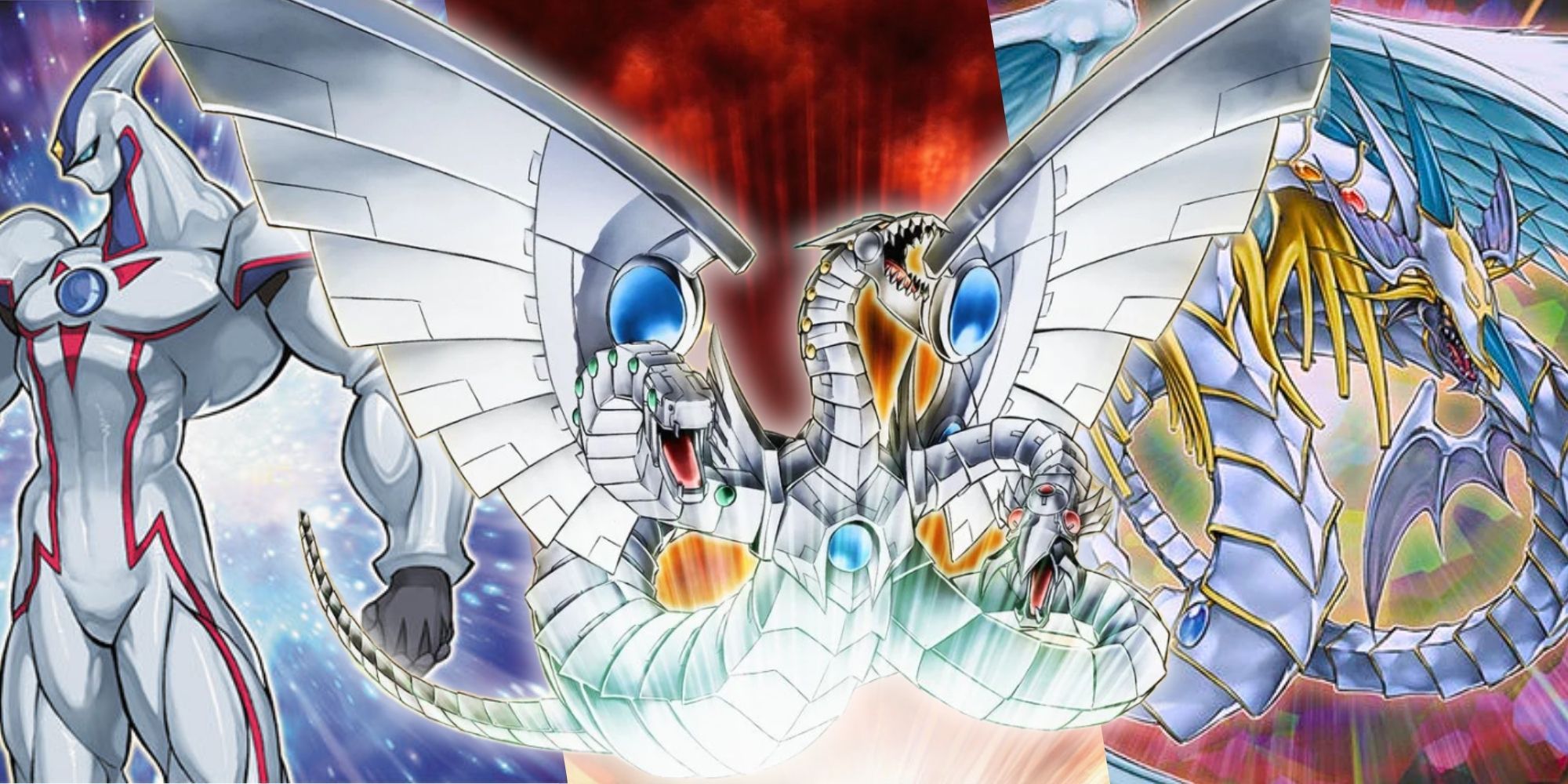 Imagem personalizada de NEOs, Dragão Cyber End, Dragão Rainbow Yu-Gi-Oh! Gx