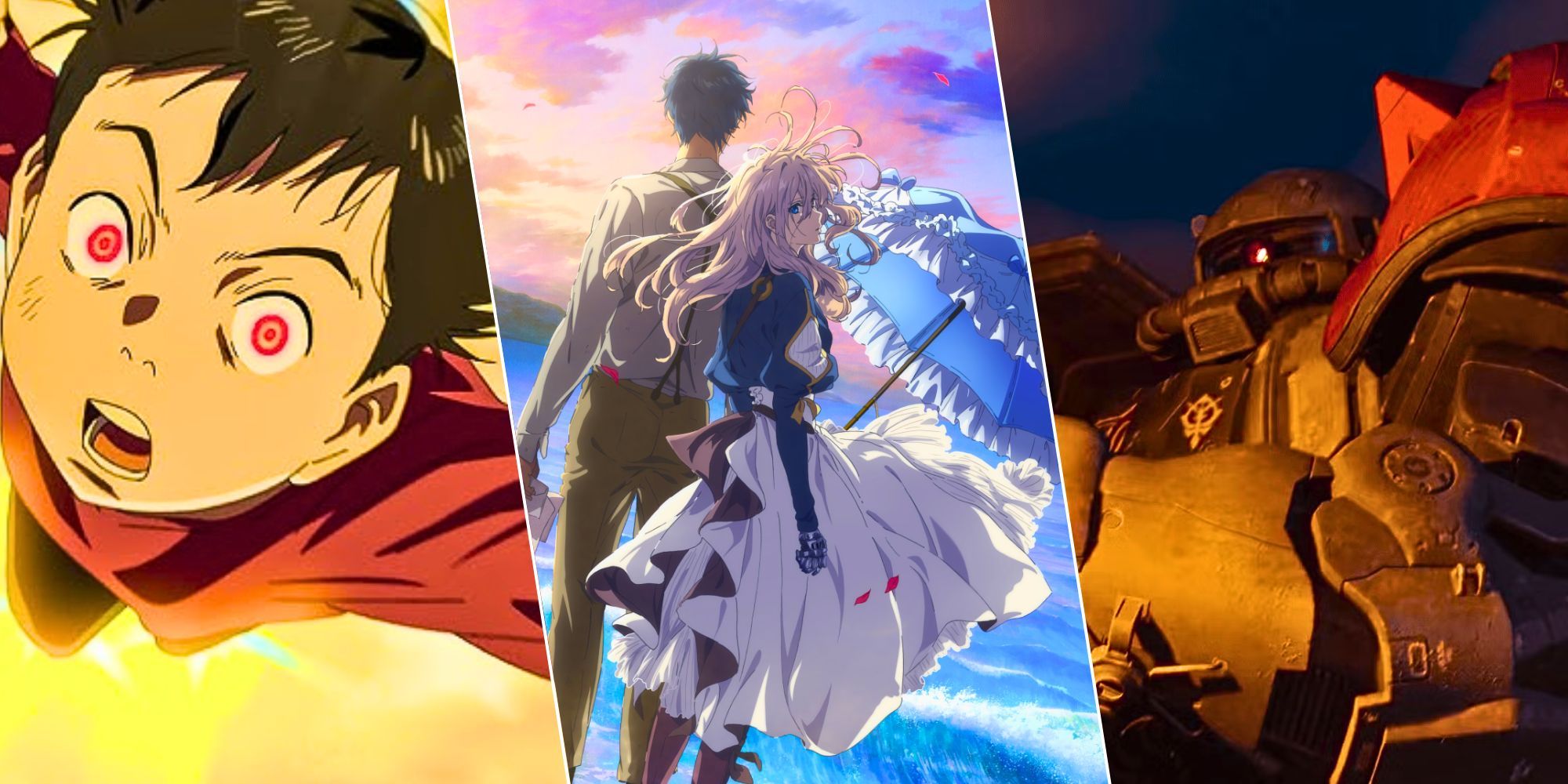 Custom Image of Pluto, Violet Evergarden, Gundam Requiem for Vengeance