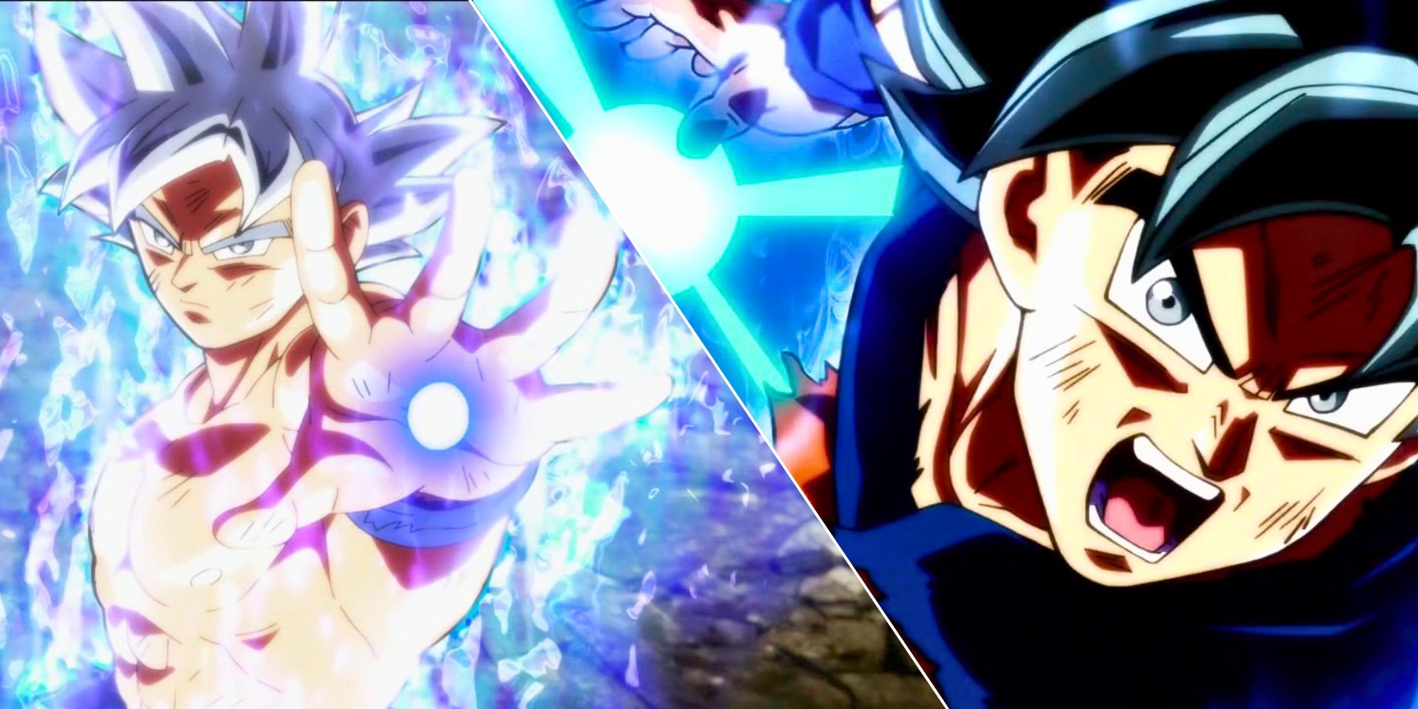 Imagem personalizada do Ultra Instinct Goku de Dragon Ball Super