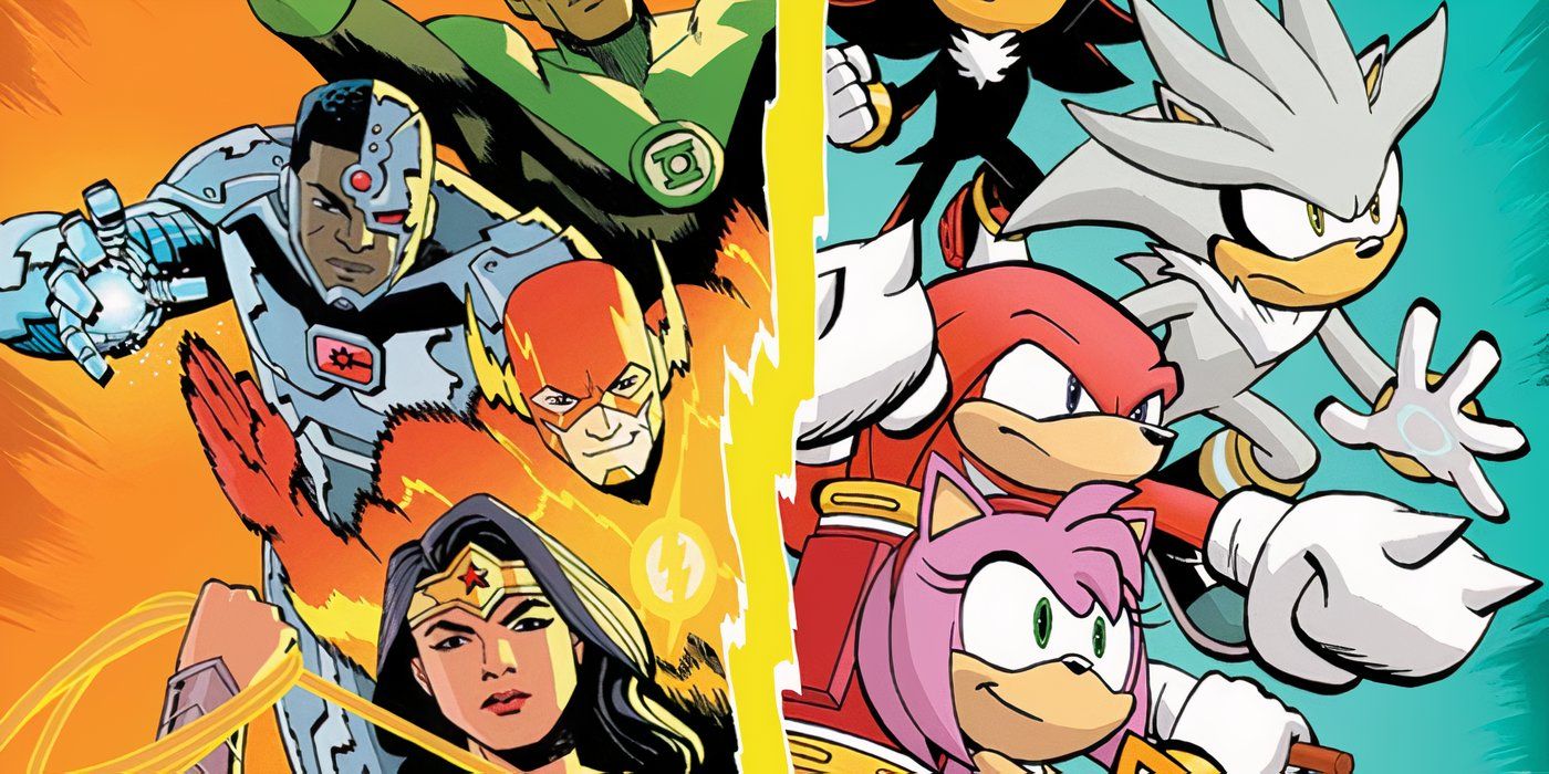 DC Unveils Surprising Sonic the Hedgehog Crossover