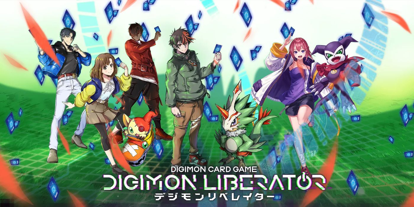 Arte promocional para Digimon Liberator.