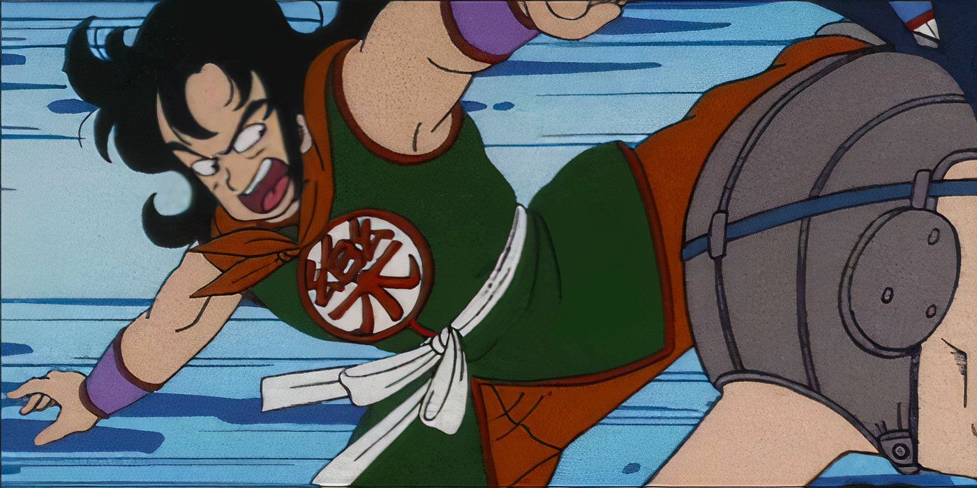Yamcha kicked a rabbit soldier in the face in Dragon Ball Episode 9.