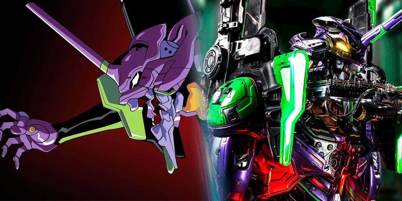 Evangelion anime's Unit 01 mecha with new Prime 1 Studio statue