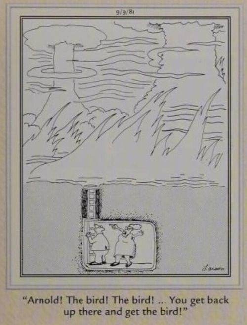 Two people in a bomb shelter