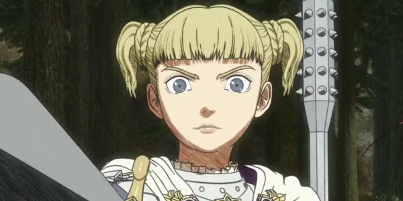 Farnese makes a serious face.