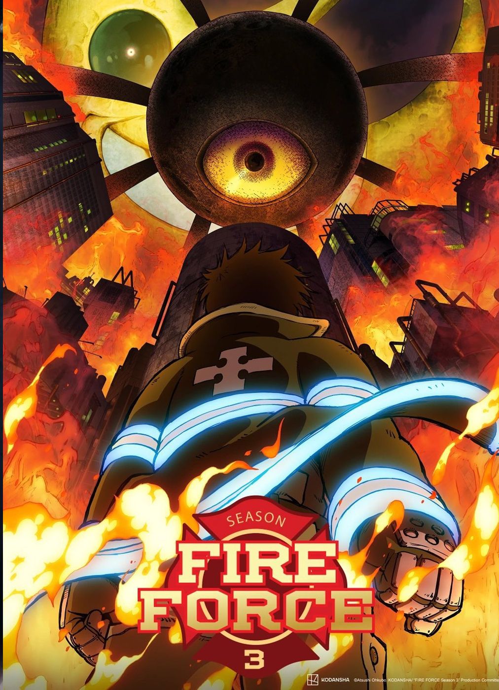 Fire Force Seasn 3 Anime Poster Crunchyroll