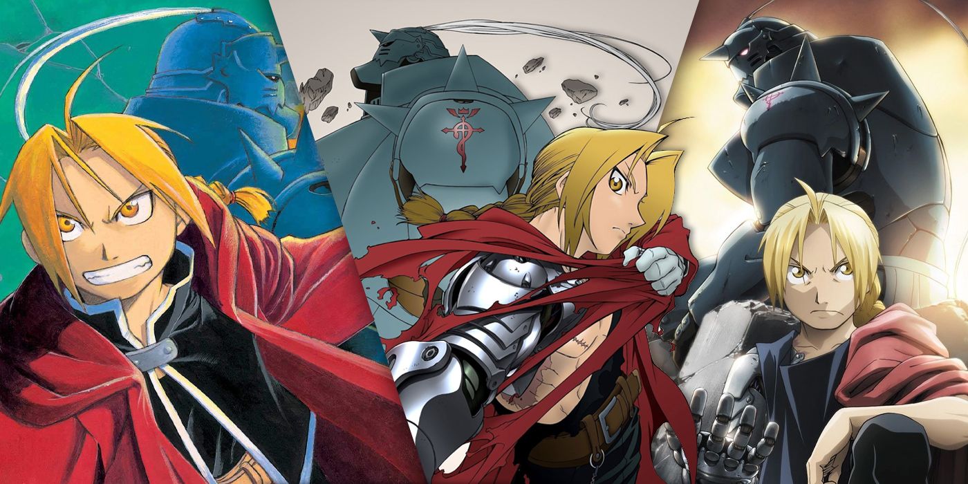 Manga FMA, FMA 2003, FMA Brotherhood