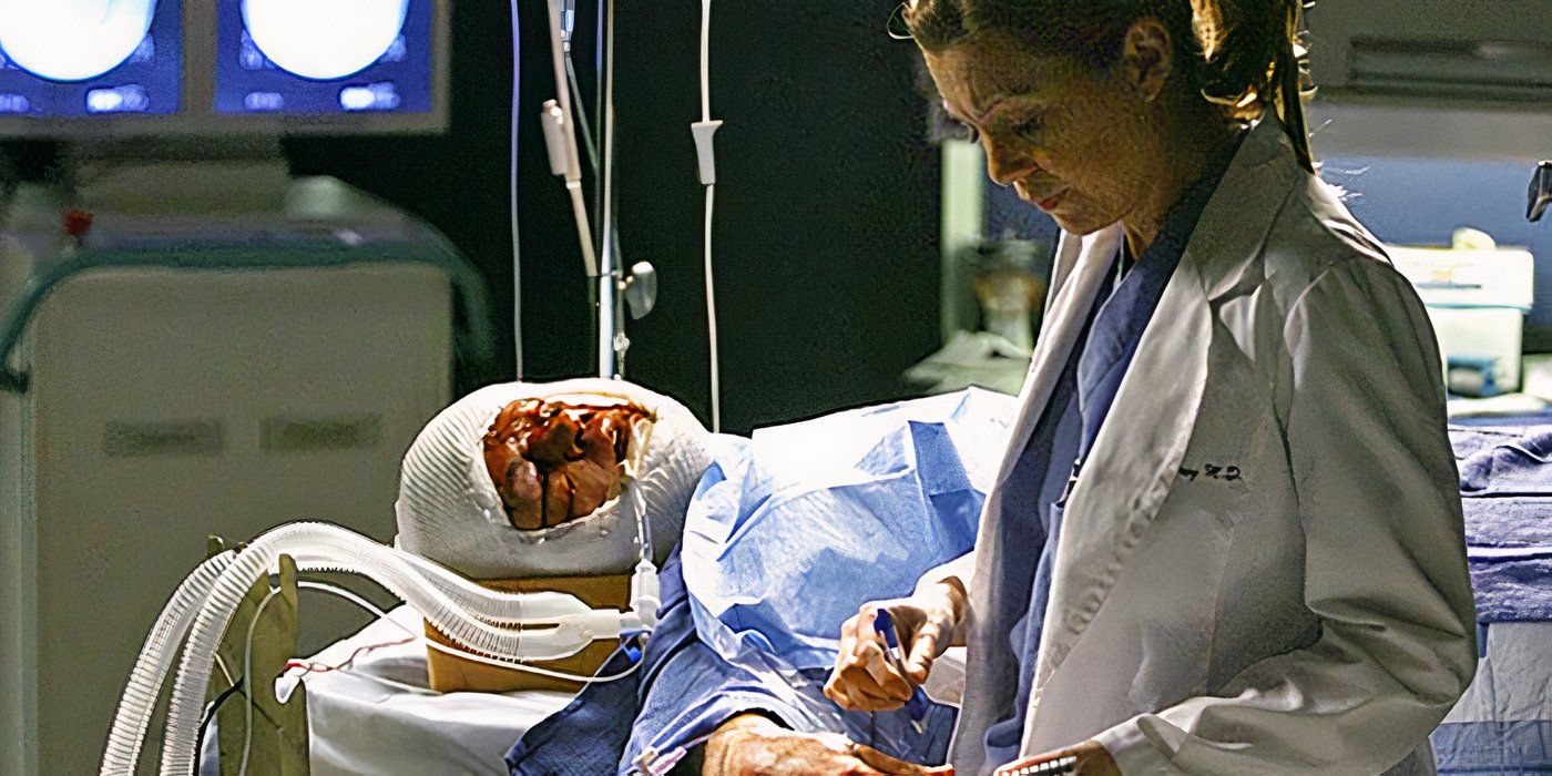 george o'malley tratando de decirle a Meredith sobre su identidad