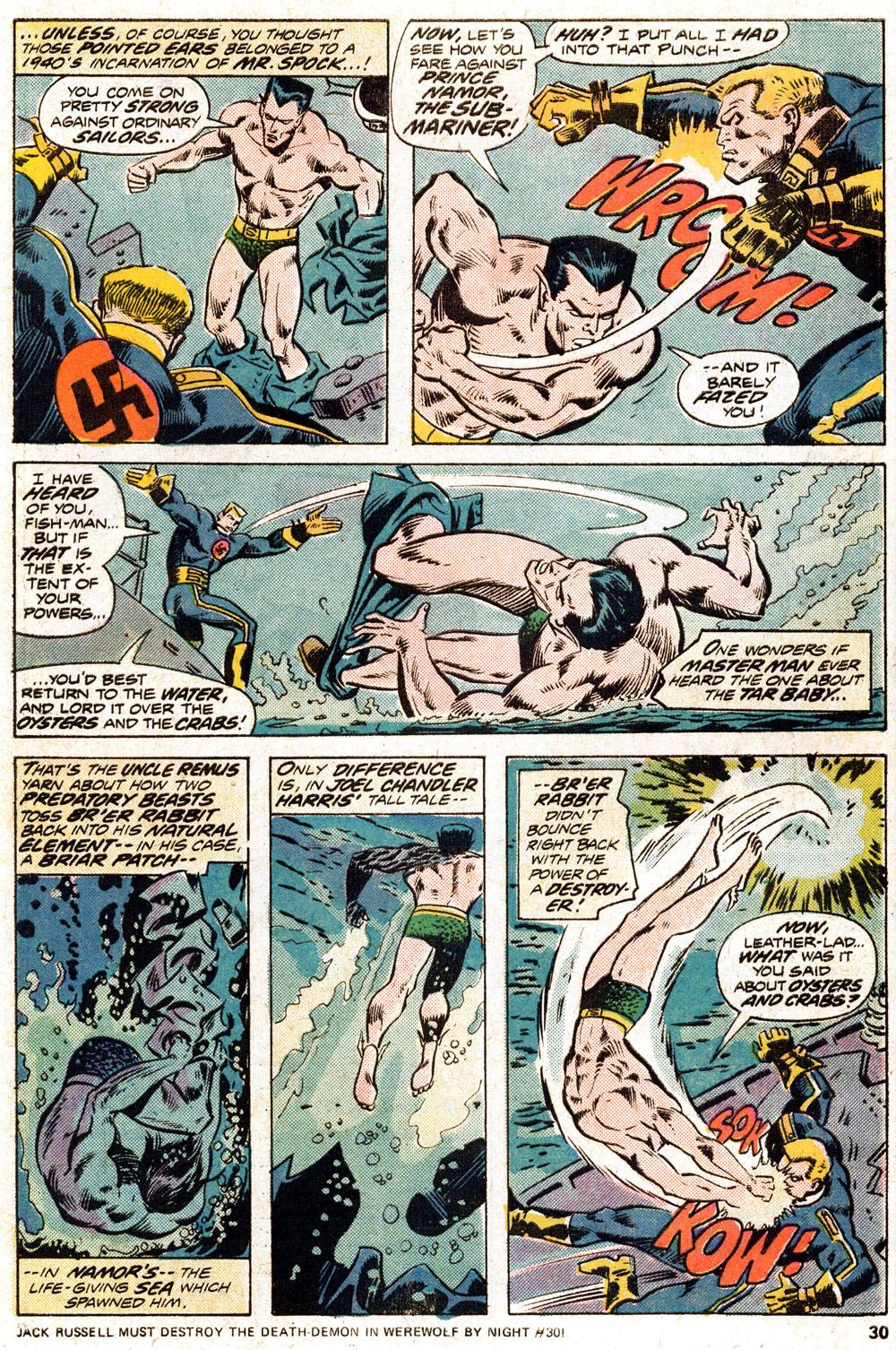 Namor shows up to help