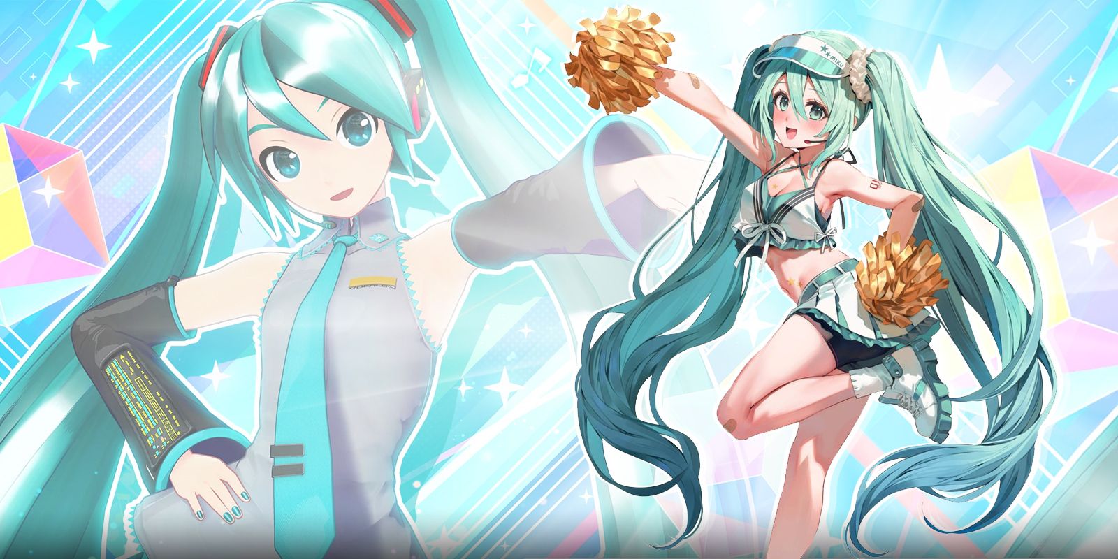 Hatsune-Miku-Returnse-in-Fan-Favorite-Cheerleader-Form-Form-After-Over a Year