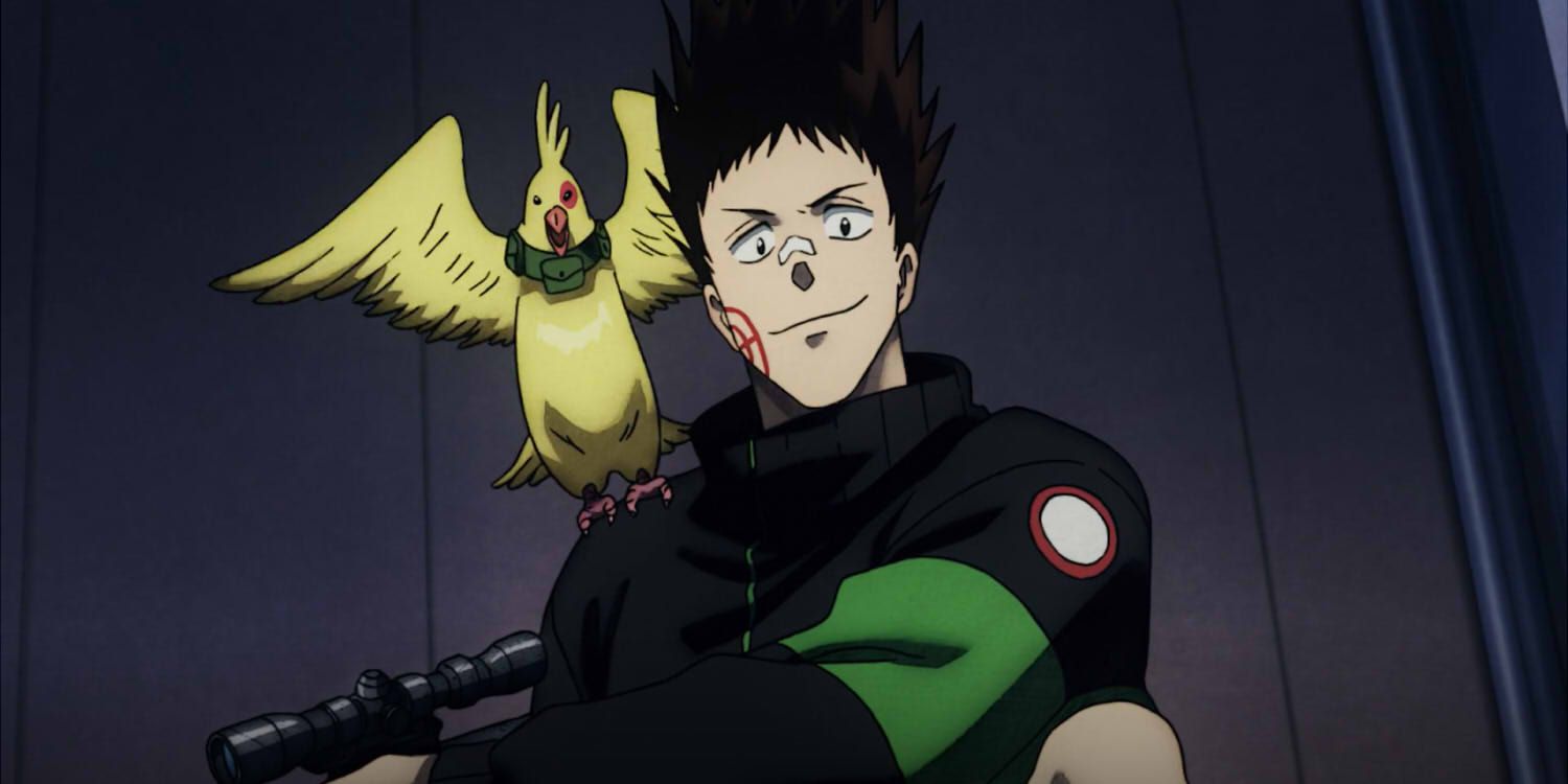 Heisuke atira em Seba e salvou Shin no episódio 8 de Sakamoto Days.