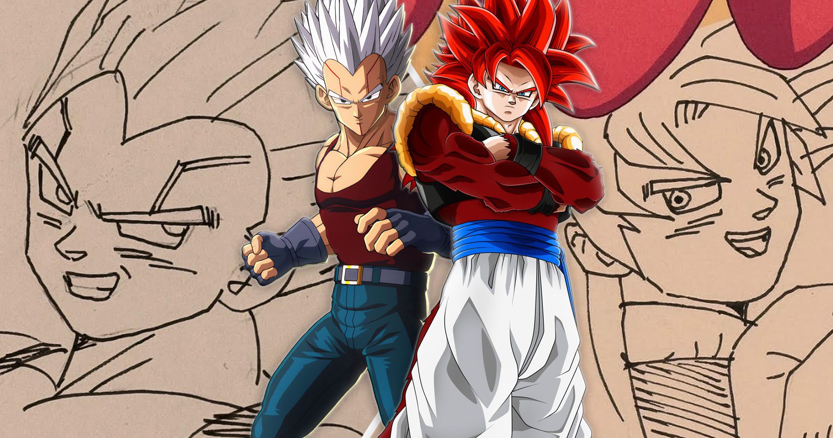 Baby Vegeta, Super Saiyan 4 Gogeta e SSJ4 Gogeta