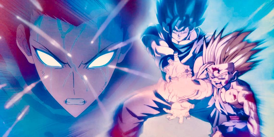 Sung Jin-woo enfrentando Baran em Solo Leveling