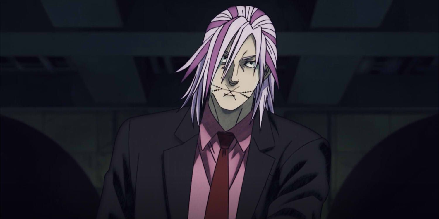 Kashima without his deer mask in Sakamoto Days.