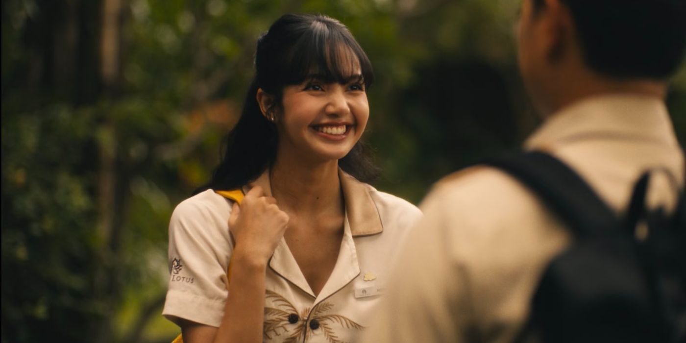 Lalisa Manobal like Thidapon Mook in the smiling white lotus in Gaitok