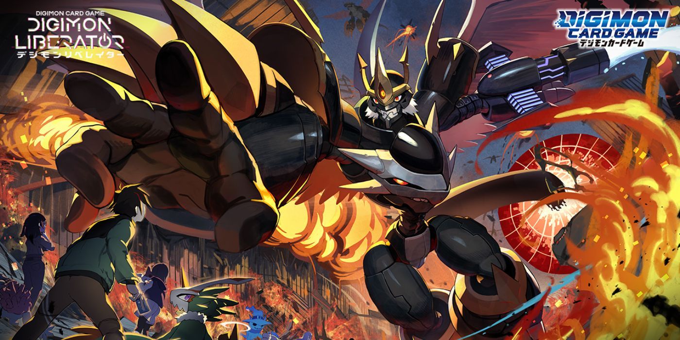 Arte promocional para Digimon Liberator.