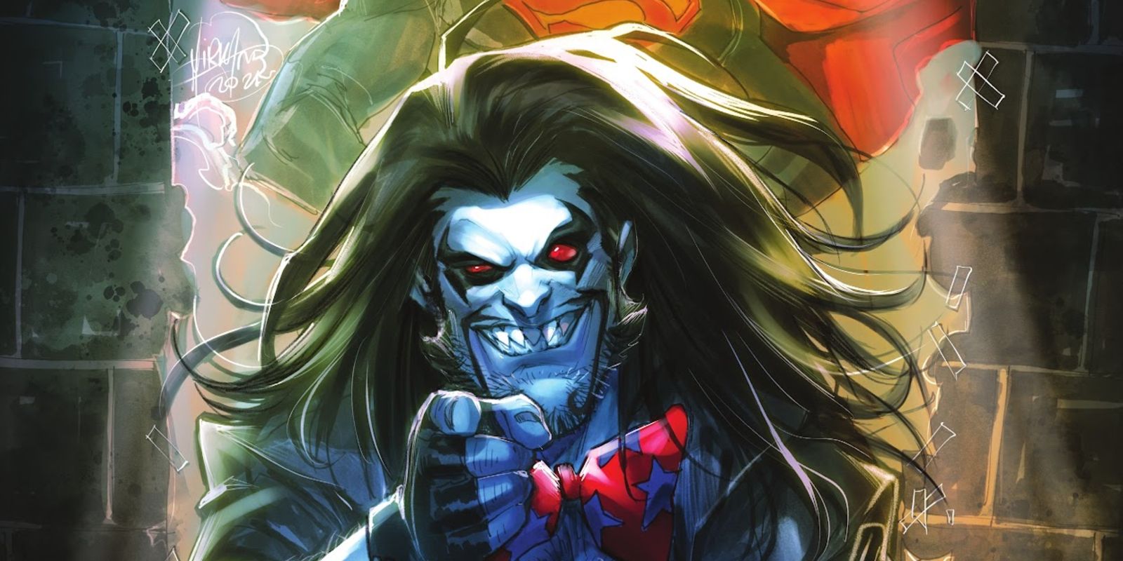Lobo Smiling at Reader