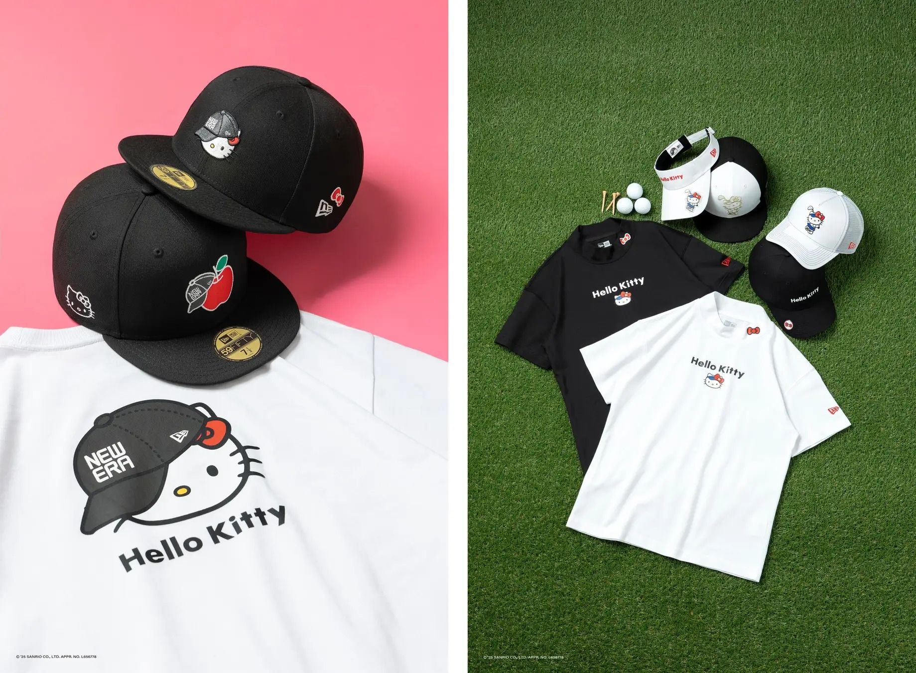キャップ New Era KIDS HELLO KITTY X NEW ERA 950 BALL CAP BLACK Sanrio's Hello Kitty & New Era Take to the Streets for