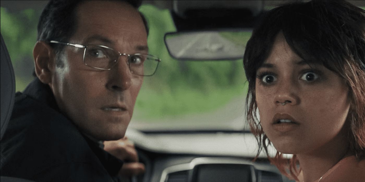Paul Rudd and Jenna Ortega play father and daughter in Death of a Unicorn