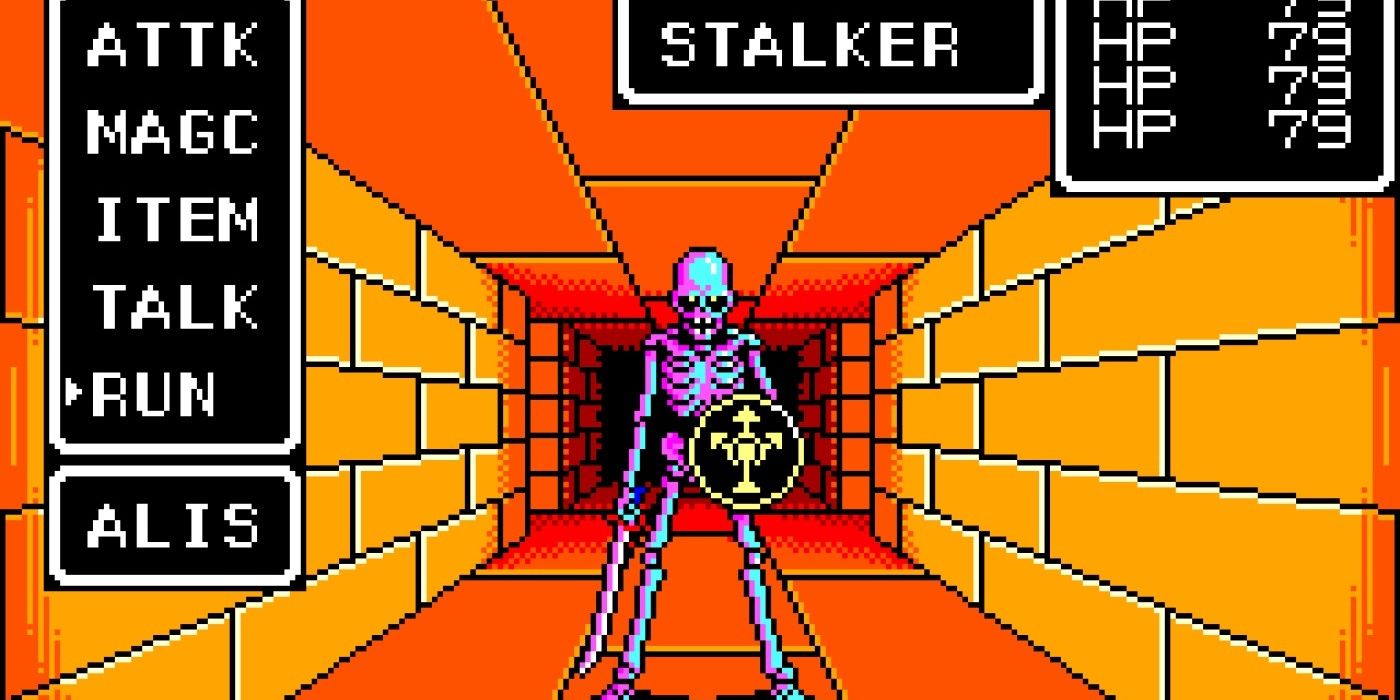 Phantasy Star Master System Battle