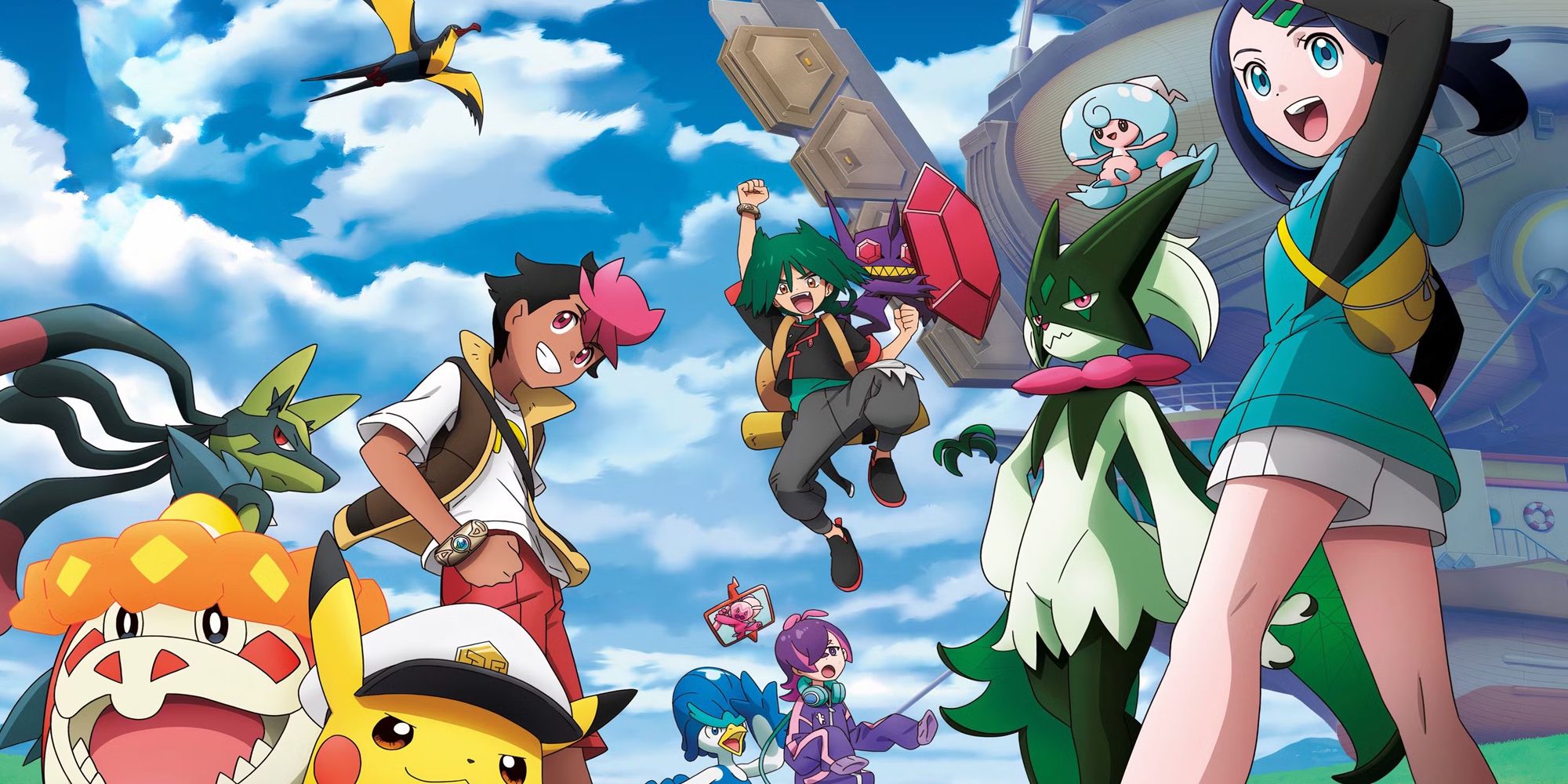 Pokemon Horizons Mega teaser de teaser de tensão