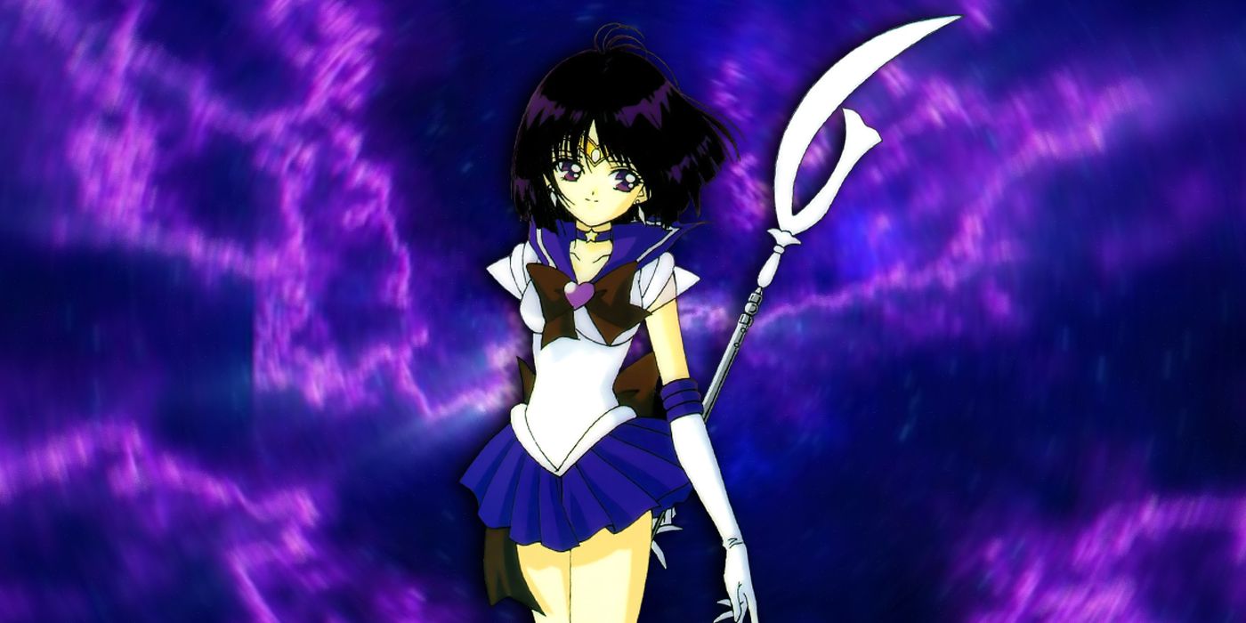 Marinheiro Saturno Silêncio Glaive Purple Background