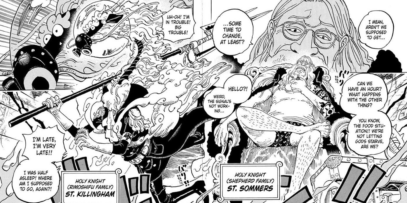Sommers e Killingham chegam ao mangá de uma peça.