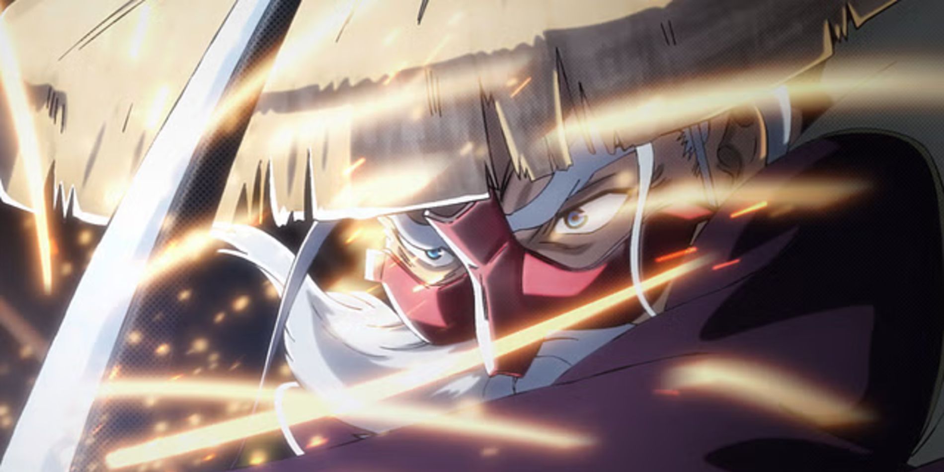Sunraku (Hizutome Rakuro) jogando como um samurai de Galaxia Heroes em Shangri-La Frontier